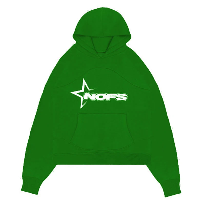 2024 New sweatsuit Letter Printing Streetwear Y2K Men's Hip Hop Oversized Hoodie Sweatshirt Sweatpant Casual Pants Sportswear