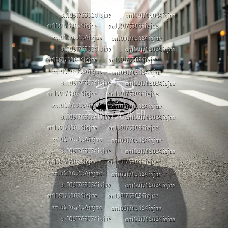 MOTO 2025 Summer Brand CRTZ Short High-quality Women's Men's Hip-hop Casual Short Fashion Trend Solid Clothing Y2k Shorts