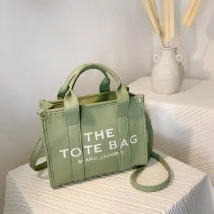 The Style That All Sweet Girls Like Dopamine Core! 2025 Neon Tote - 3D Patch Decor, Commuter/Shoulder Versatility