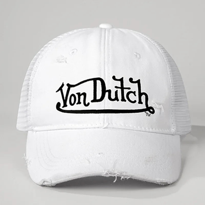Vintage Distressed Embroidered Baseball Cap, Suitable For All Seasons, Soft And Adjustable Golf Cap, Unisex Baseball Cap, Breath