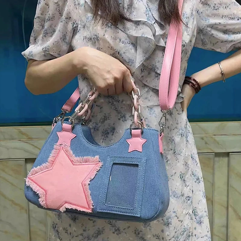 Jeans Women Underarm Shopper Totes Large Capacity Designer Hobo Shoulder Bag Luxury Women's Handbag Small Crossbody Bag