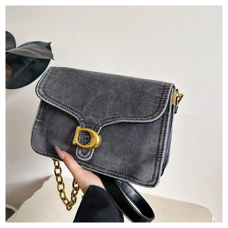 2025 High-Value Retro Women's Canvas Underarm Bag – Trendy Shoulder/Crossbody, Versatile Sophisticated Backpack