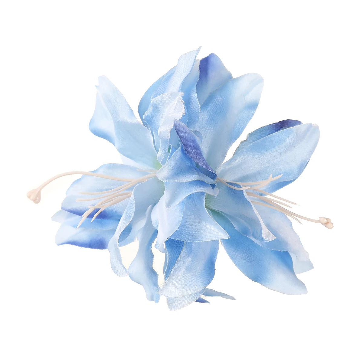 AWAYTR Elegant Bohemian Flower Small Hair Clips Faux Flower Side Pins Hairpin Vacation Beach Hair Accessories for Women