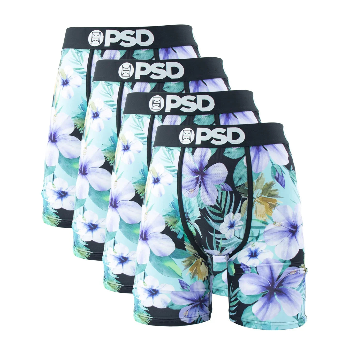 4Pcs Sexy Men Underwear Boxers Fashion Print Underpants Male Panties Lingerie Breathable Printed Summer Man Boxer Briefs Trunks