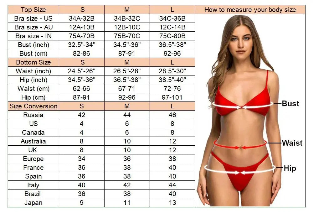 7 Colors Brazilian Halter Bikini Female Swimsuit Women Swimwear Two-pieces Bikini set Padded Bather Bathing Suit Swim V3536A