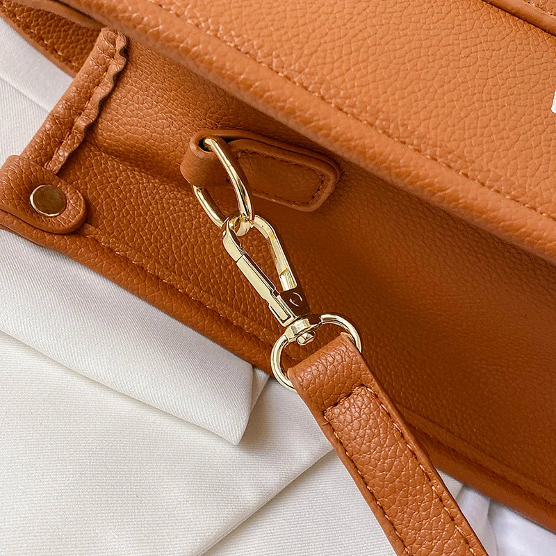 The Tote Bag For Women Crossbody Female Handbag New Solid Words Lette Leisure Large Bag,Luxury Fashion Bag,designer Bag for PU