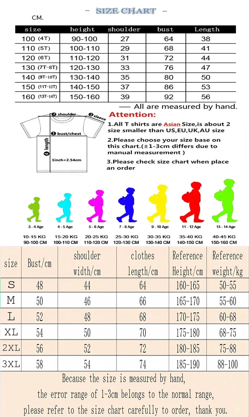 Men's summer 100% pure cotton fashionable casual loose black rabbit cartoon pattern printed round neck short sleeved T-shirt top