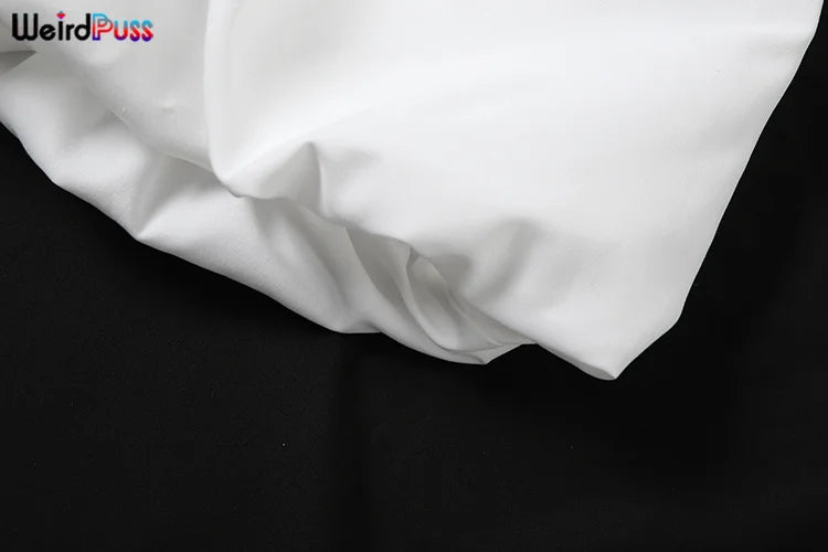 Weird Puss Ball Gown Skirts Women Y2K Hottie 2024 Summer Trend Midnight Waistband Miniskirts Birthday Streetwear Wild Bottoms