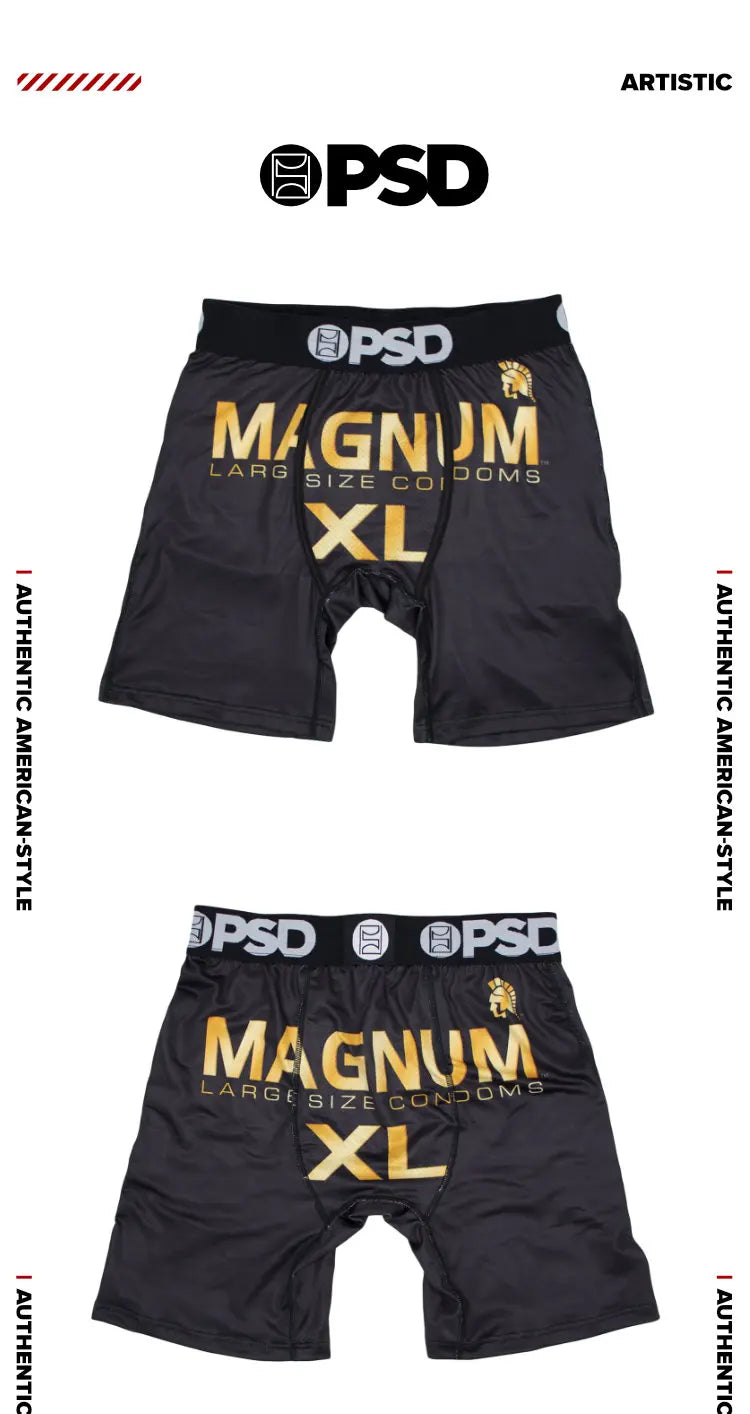 OZPSD Men Sexy Boxers Men Boxershorts Men's Printed Long Boxer Briefs Mens Underpants Plus Size Breathable Man Underwear Panties
