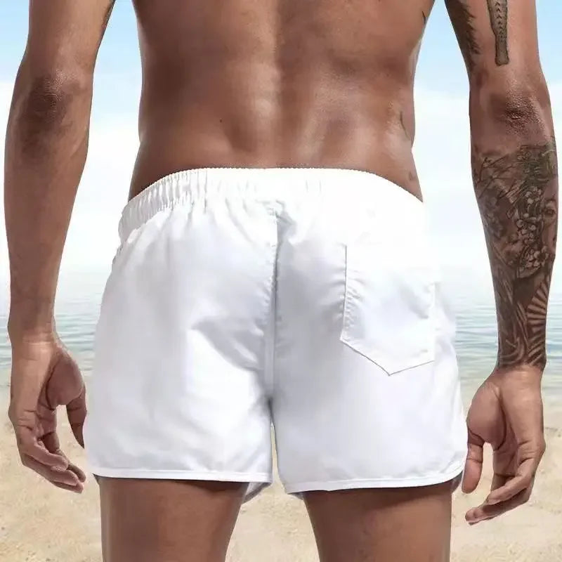 Summer beach swimming shorts: Fashionable and best-selling printed shorts, comfortable ultra-thin quick-drying beach shorts