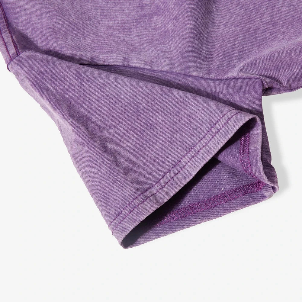 Slim Retro T-Shirt Solid Color Women Fashion Cotton Tee Tops Casual Sport Short Sleeve Cool Washed Streetwear For Female