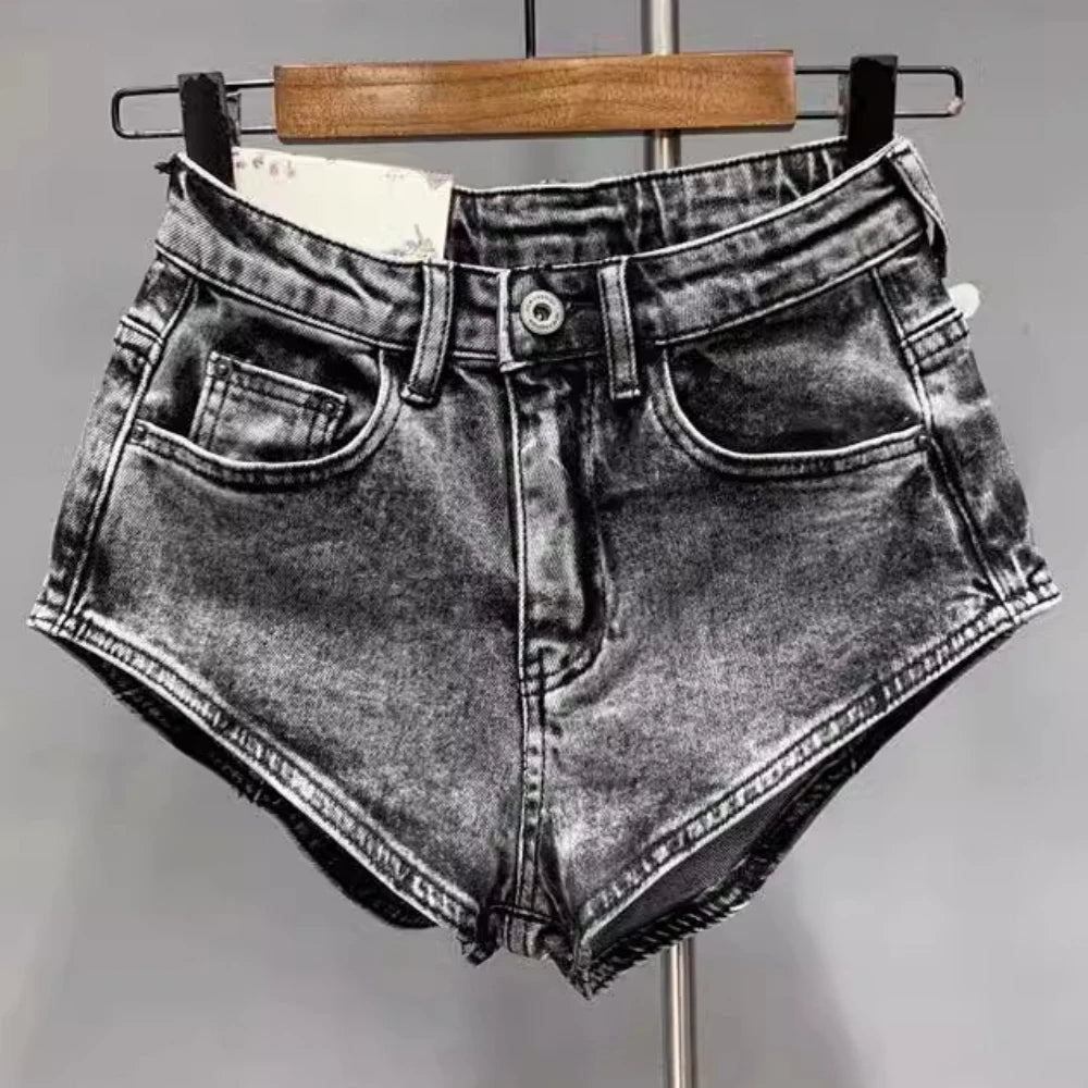 HLJ&GG Summer New Letter Print Tshirts Two Piece Sets Women O Neck Short Sleeve Crop Top And jeans Mini Skirts Outfit Streetwear