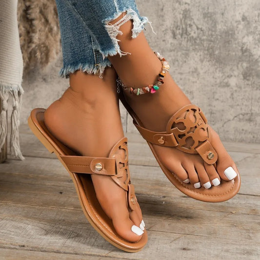 High Quality Women's Sandals Elegant and Versatile New Fashionable and Casual Women's Shoes Comfortable for Outdoor Use