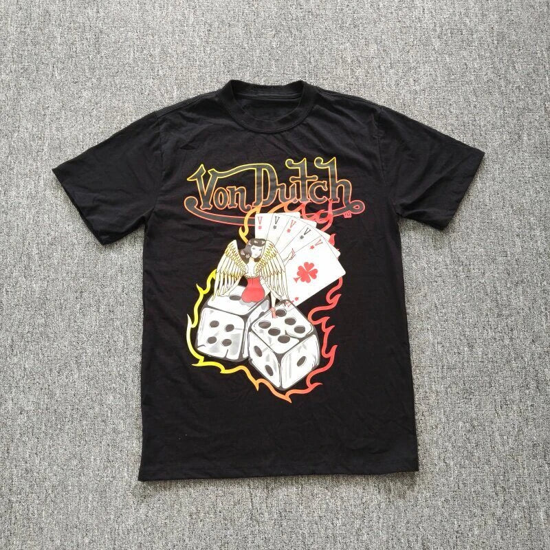 New Men Casual Round Neck Short Sleeve Pure Cotton T-Shirt Summer Vacation Top Funny Graphic Tees Y2K Street Wear