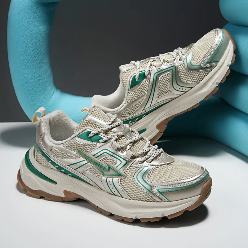 2026 Men Trendy Platform Dad Sneakers Women Breathable Mesh Soft Cushion Sport Running Non-Slip Athletic Jogging Training Shoes
