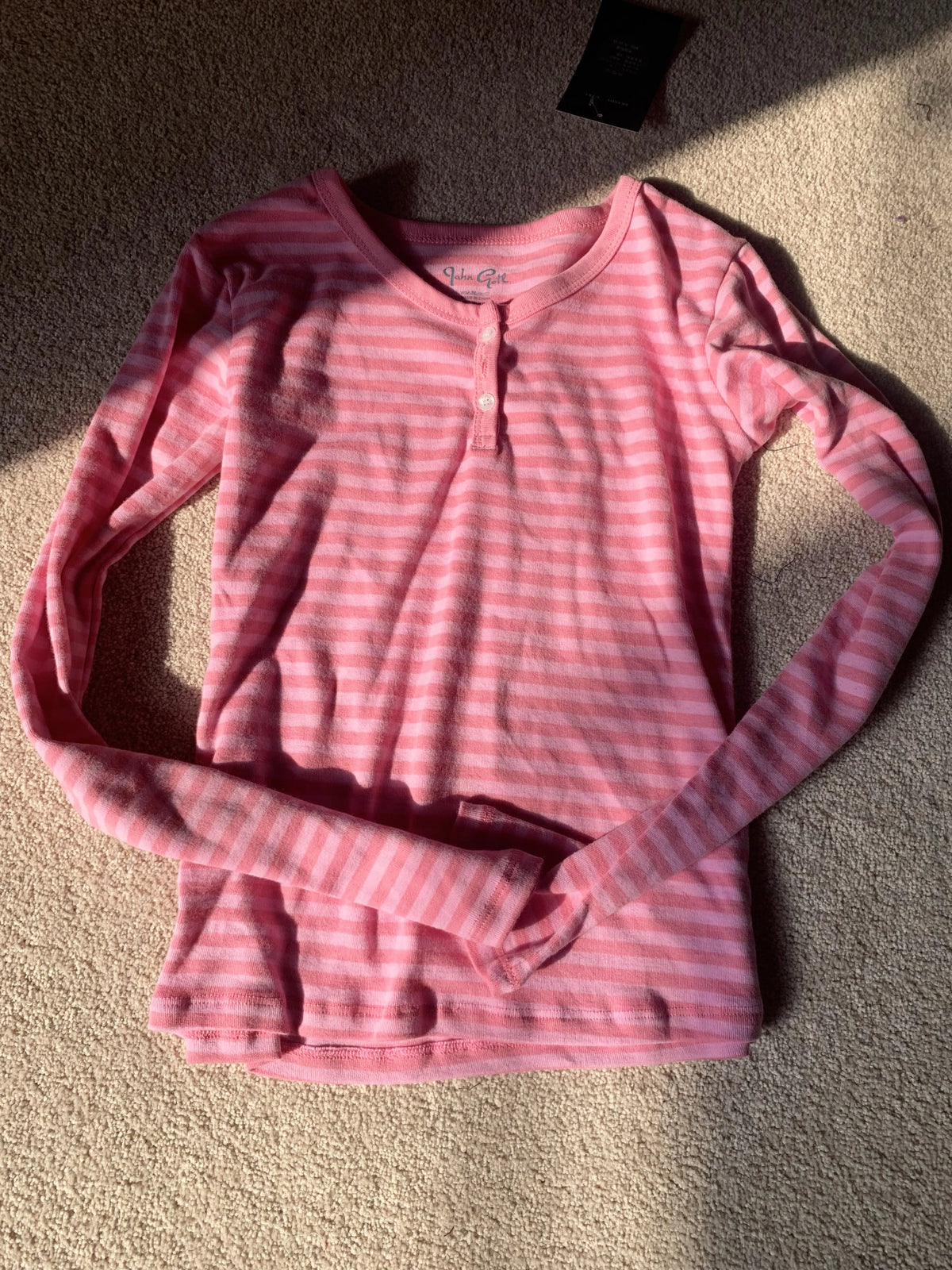 Pink Striped Long Sleeve T-shirt Shorts Set Woman Buttons Slim Tees+Elastic Straight Short Pant Cotton Home Pajama 2 Piece Sets