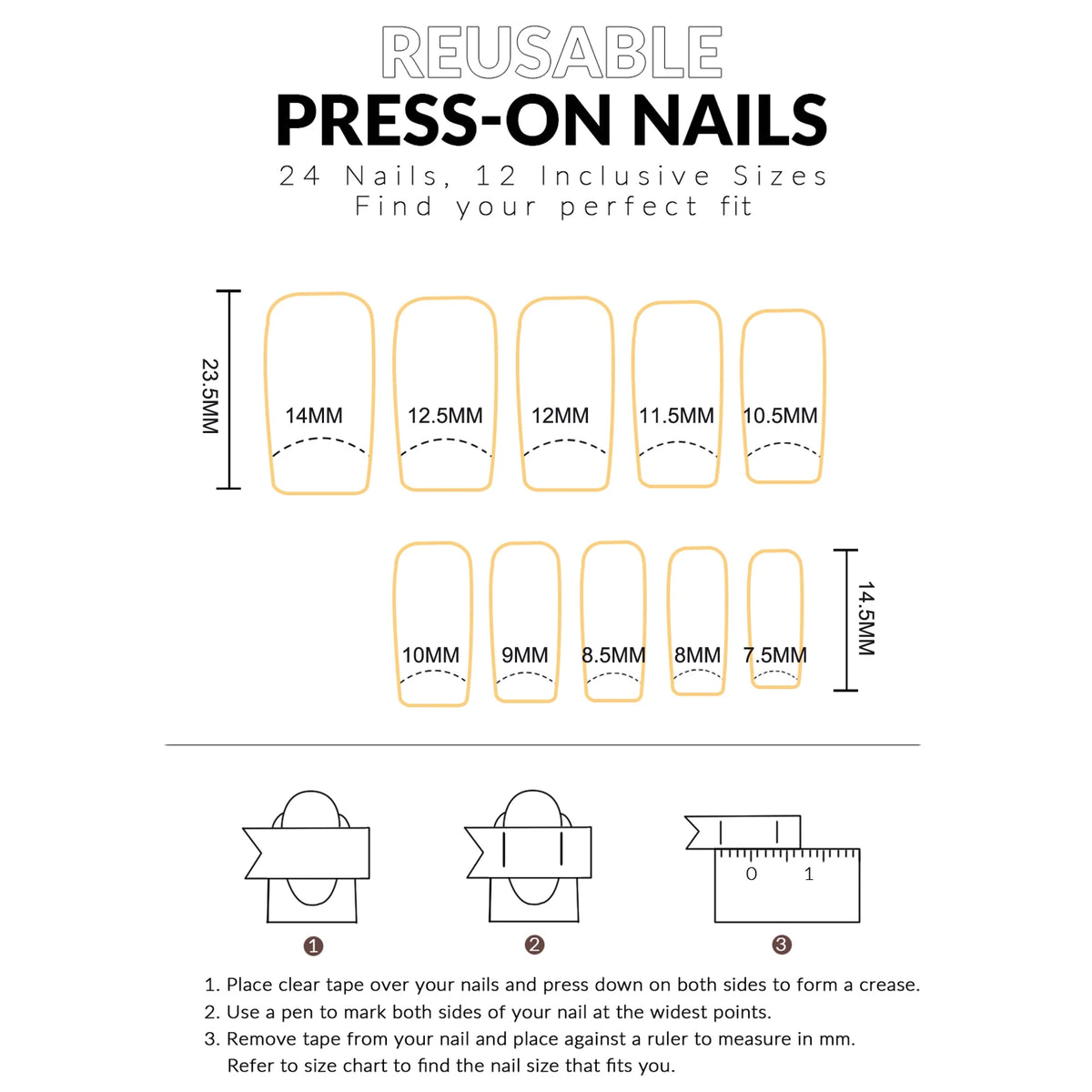 24pcs White 3D Bowkknots Press On Nails Black Leopard Print French Style False Nails Metal Rhinestone Stars Decor Y2k Fake Nail