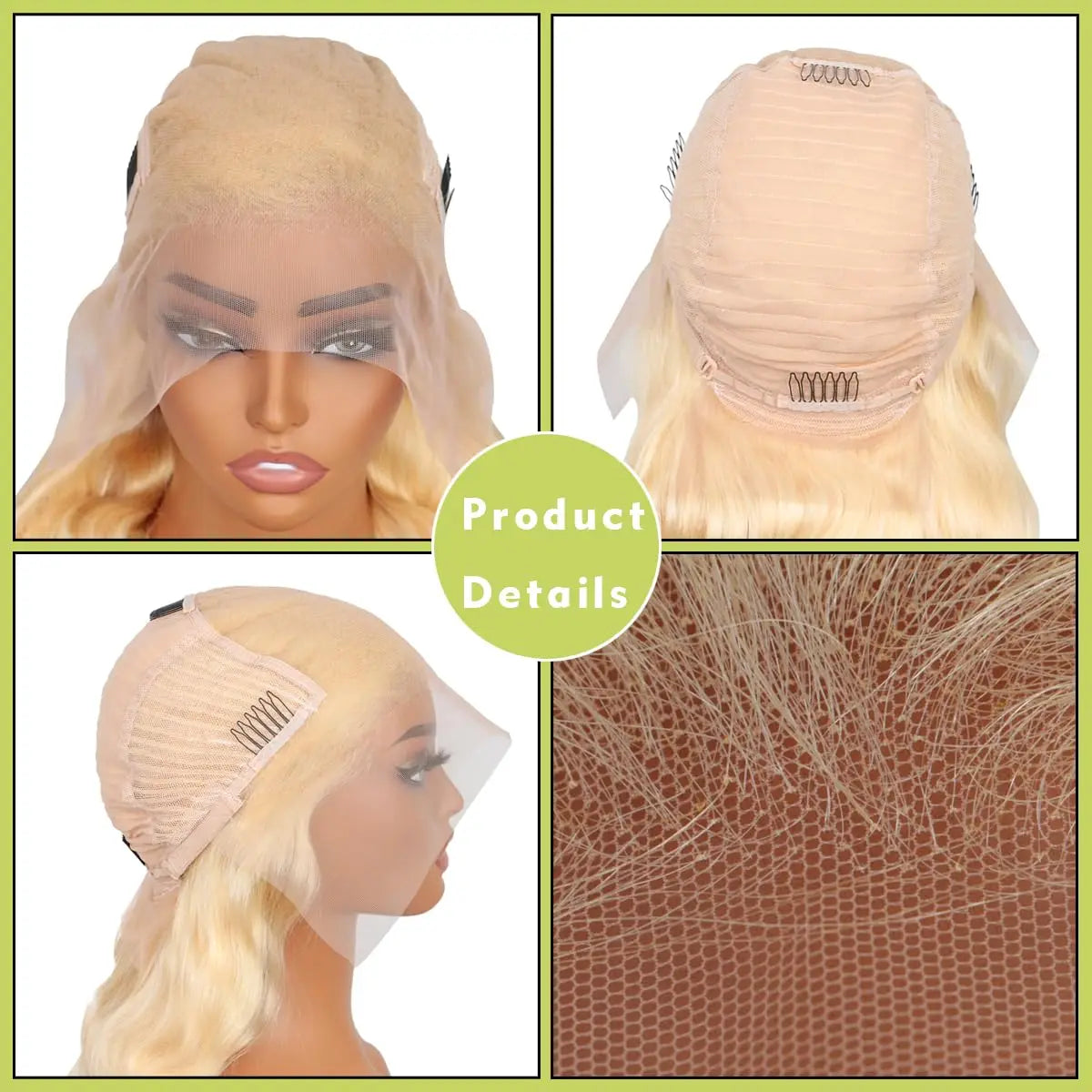 30Inch 13x6 Lace Front Human Hair 200 Density  613 Blonde Straight Lace Front Wig Human Hair Pre Plucked Blonde Wigs For Women