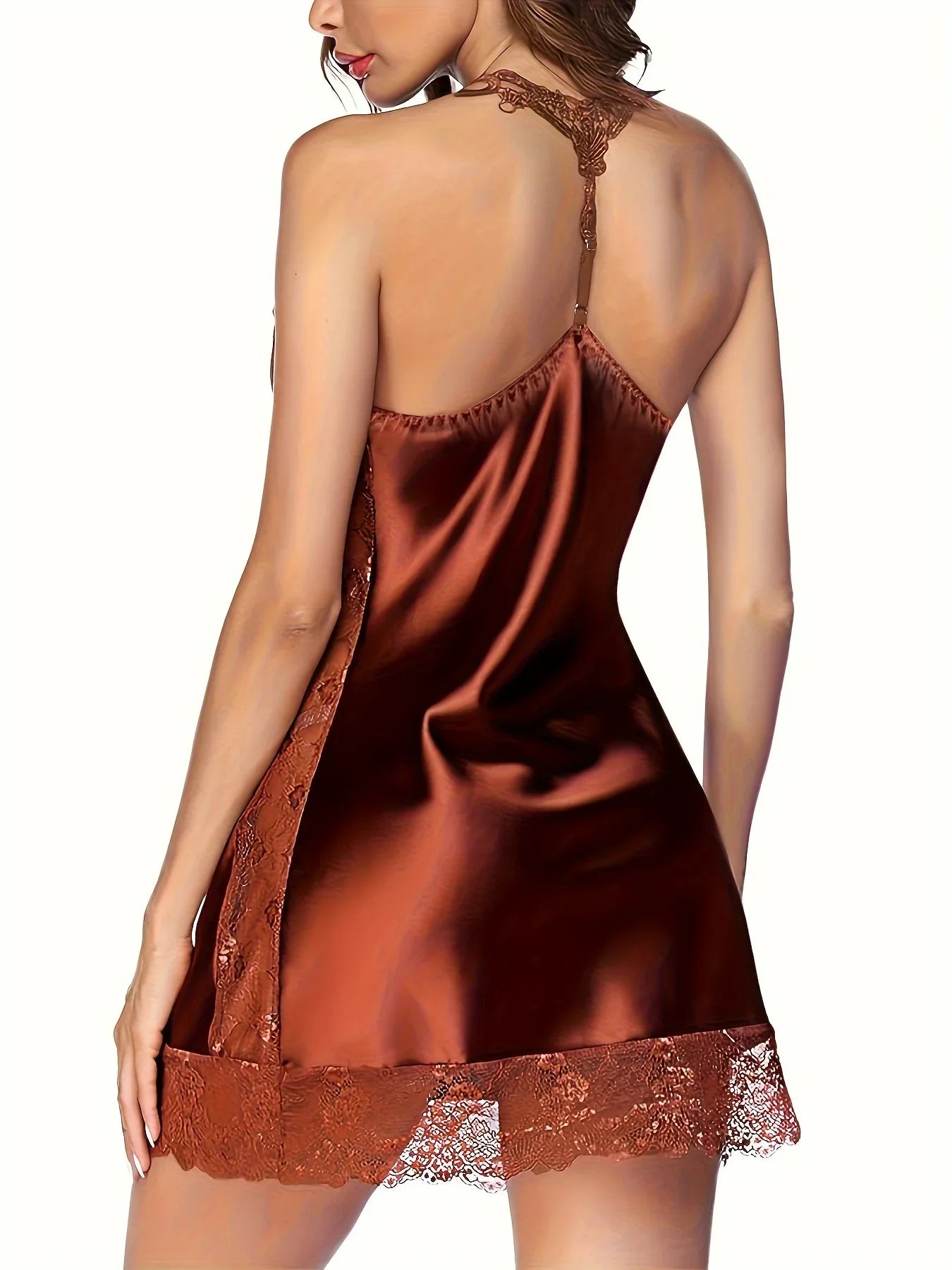 Sweet Cute Clothes Lingerie Lace Nightgown Pyjamas Negligee Nightwear Bathrobe Nightdress Sexy Loose Sleepwear
