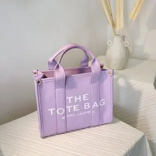 The Style That All Sweet Girls Like Dopamine Core! 2025 Neon Tote - 3D Patch Decor, Commuter/Shoulder Versatility