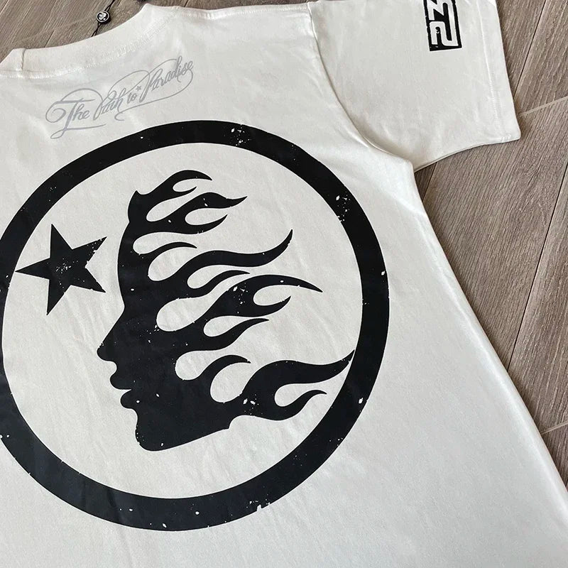 HS The Path To Paradise Cotton short-sleeved T-shirt