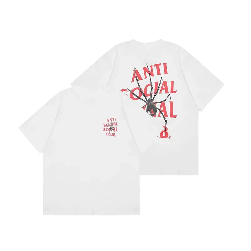 2025 Summer Men's Cotton Clothing Luxury Graphic Lettering Print ASS Women's Casual Sports Round Neck Street Fashion Streetwear