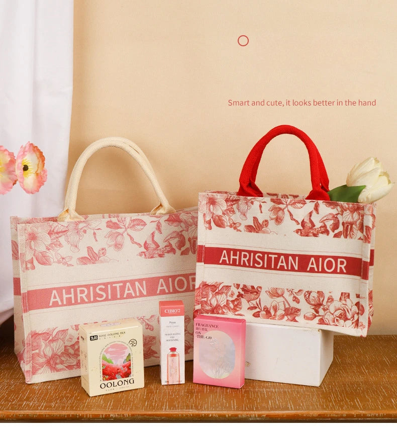 Premium Pink Gift Bag - Ideal for Wedding, Birthday, and Special Occasions Elegant, Portable Bag