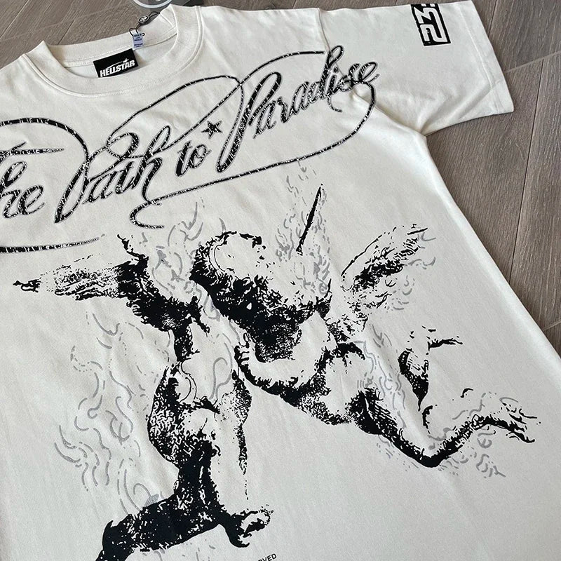 HS The Path To Paradise Cotton short-sleeved T-shirt