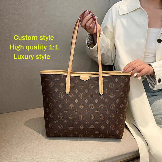 Custom 1:1 Luxury Brand Crossbody Bags for Women Fashion Design Underarm Woman Shoulder Bag Female Handbag Purses Solid Color