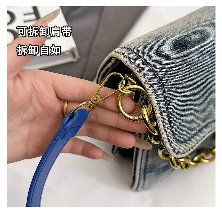 2025 High-Value Retro Women's Canvas Underarm Bag – Trendy Shoulder/Crossbody, Versatile Sophisticated Backpack