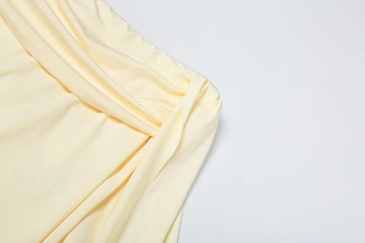 Weird Puss Elegant Women 3 Piece Set Stack Trend Halter Tops+Split Tassel Tassel+Flowers Mesh Skirts Matching Vacation Clubwear