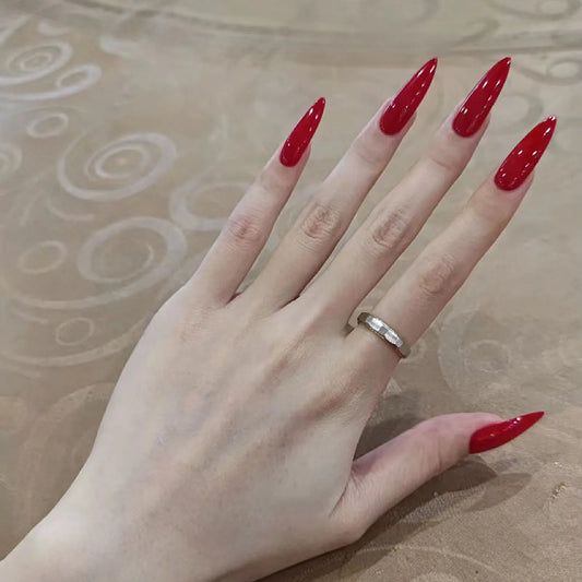 24-Piece Long Pointed Artificial Nails