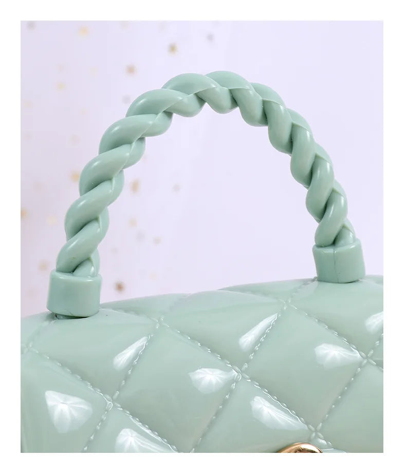 PU Mini Shoulder Bags New Heart Coin Wallets Handbags Women Girls