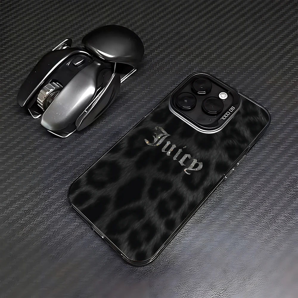 J-Juicy C-Couture Phone Case For iPhone 17 16e 16 15 14 13 12 11 mini Pro Max X XR XSMAX 8 7 Air Plus Anti Fall Matte Back Cover