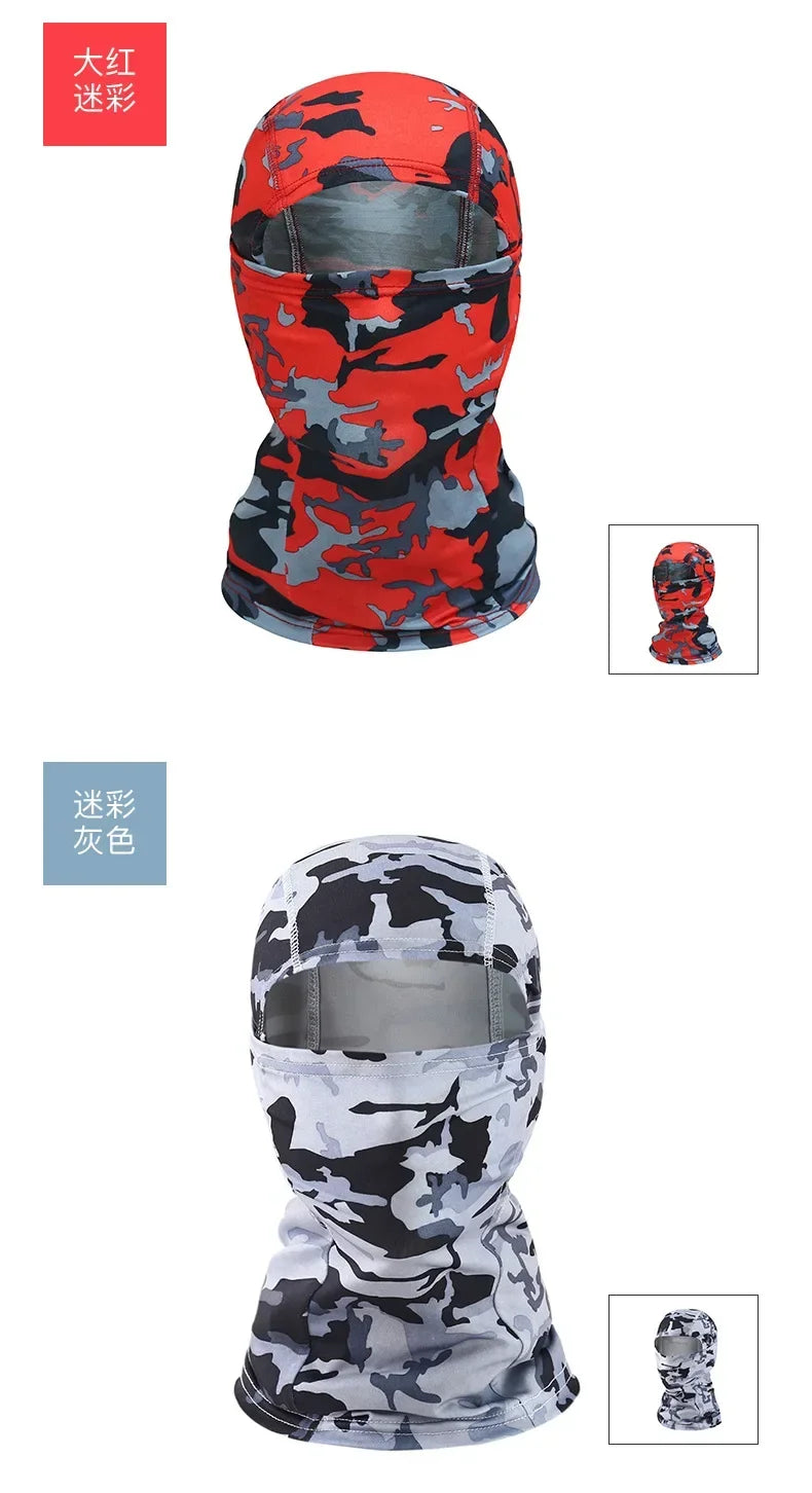 Camo Full Face Balaclava Mask — Men's Outdoor