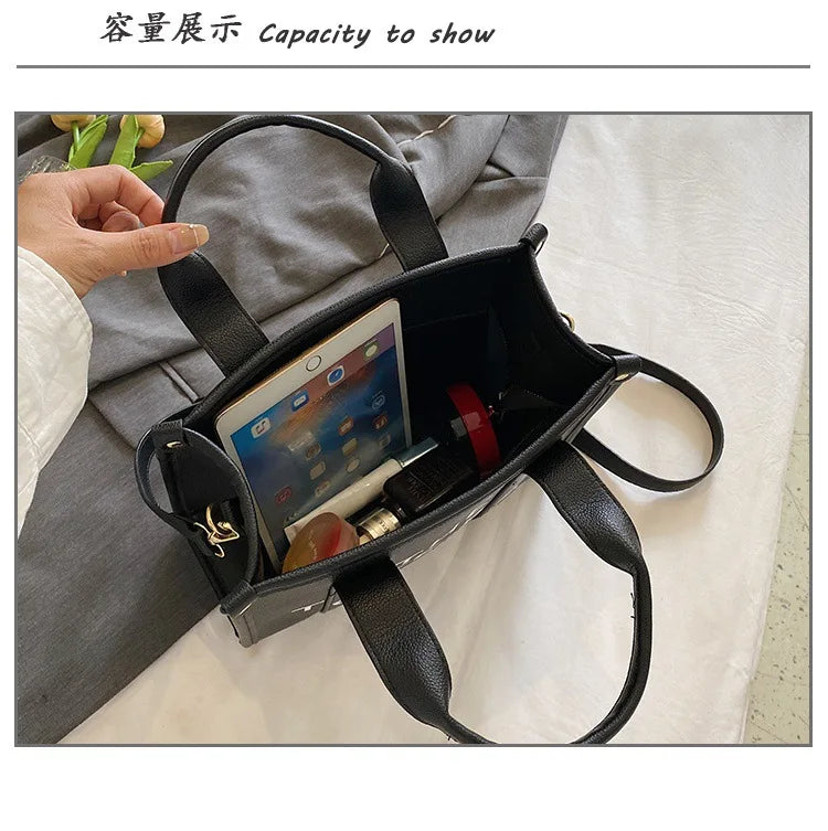 The Style That All Sweet Girls Like Dopamine Core! 2025 Neon Tote - 3D Patch Decor, Commuter/Shoulder Versatility