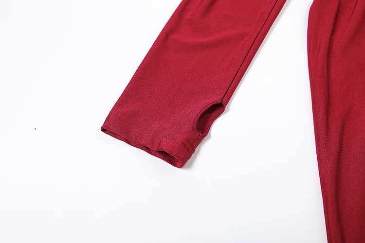Furry Slash Neck Hollow Patchwork Jumpsuit — Women's Luxury