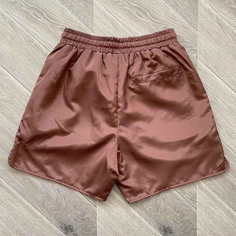 The same embroidered breasted casual sports shorts from SAINT VANITY ins