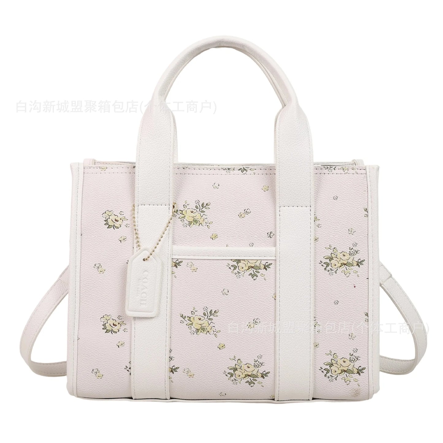 2025 New! Large Capacity Tote Bag - Simple Stylish, Cute Korean Style, Trendy Printed