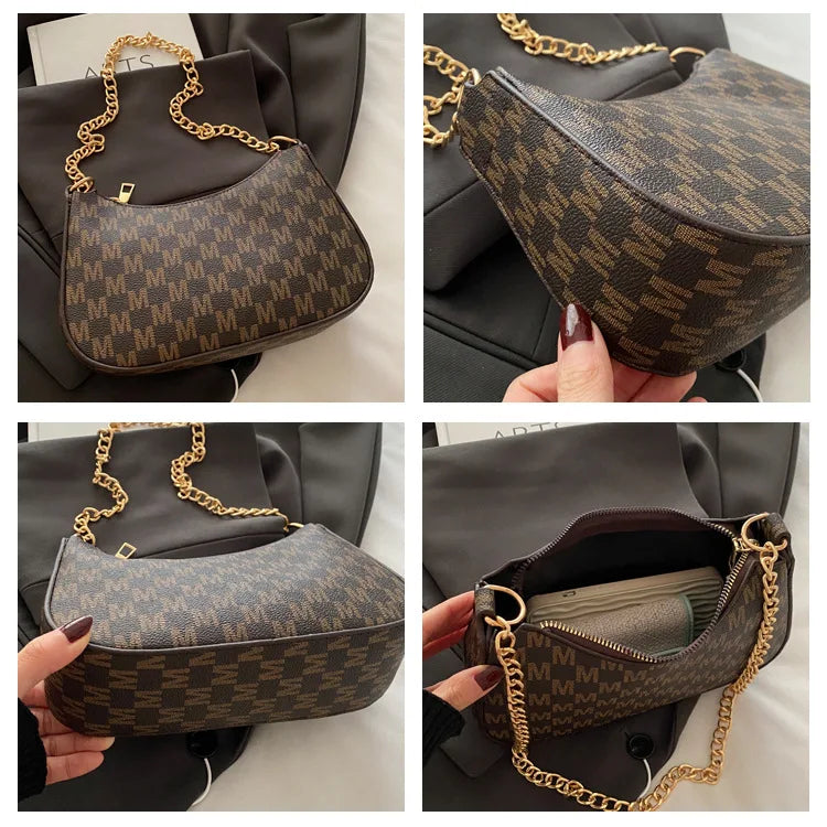 Vintage Style Square Handbag Crossbody Bag Adjustable Strap Women Messenger Shoulder Bag Sophisticated Accessory Tote Bag Purse