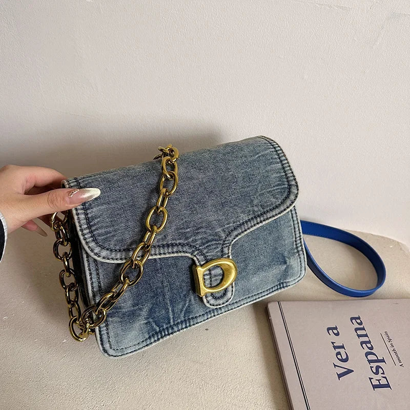 2025 High-Value Retro Women's Canvas Underarm Bag – Trendy Shoulder/Crossbody, Versatile Sophisticated Backpack