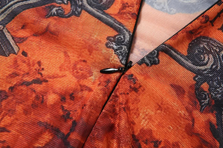 Weird Puss Tie-Dye Print Jumpsuit Women Fitness Stretch Tight Sexy o-Neck Full Sleeve Skinny Streetwear Autumn Zip Slim Overalls