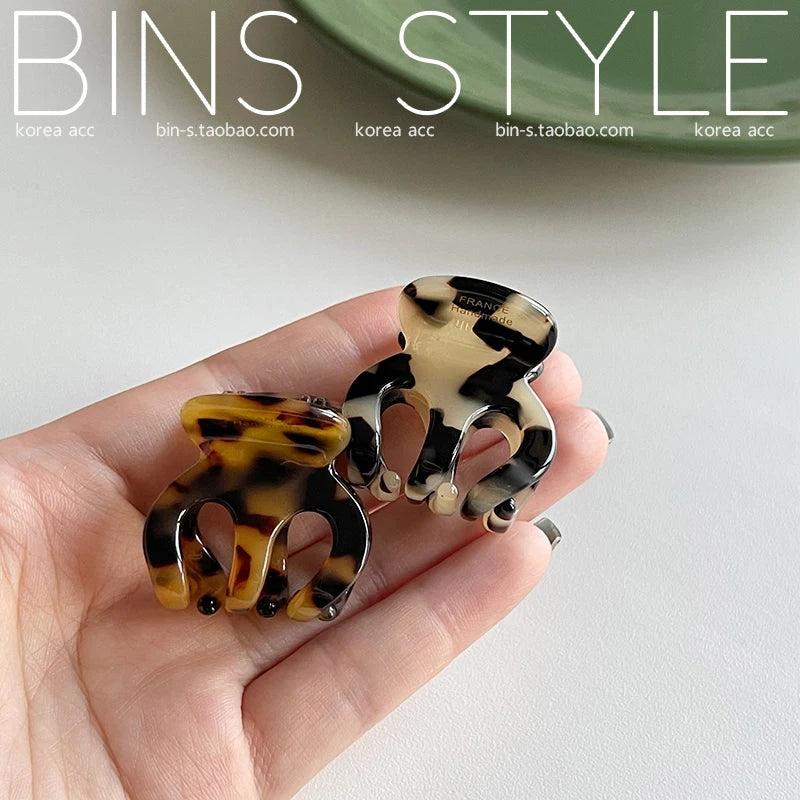 3cm Mini Hair Clip  Korean Style Fashion Cute ClawFor Fringe Kids Girls Bobby Pins for Pieces kawaii Hair Accessories Pumpkin