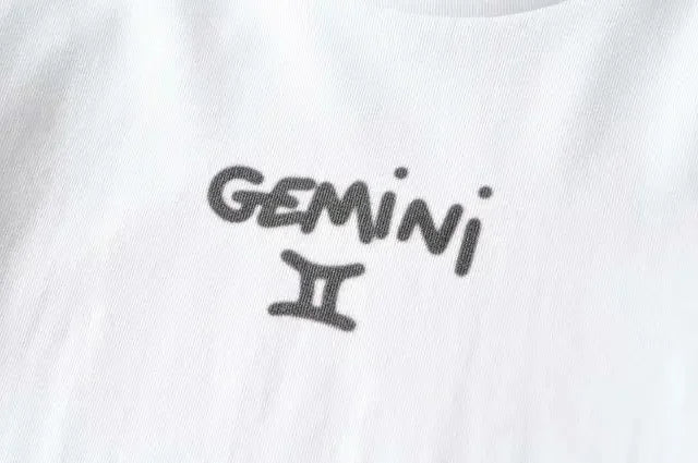 Y2K Baby T-shirt Slim Zodiac Sign Fitted Cropped Ribbed T-shirt crop top Cute Kawaii Tee Sexy Cap Sleeve Summer fairy grunge emo