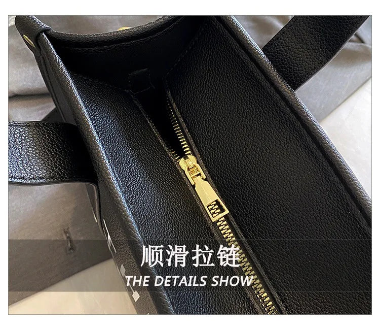 The Style That All Sweet Girls Like Dopamine Core! 2025 Neon Tote - 3D Patch Decor, Commuter/Shoulder Versatility