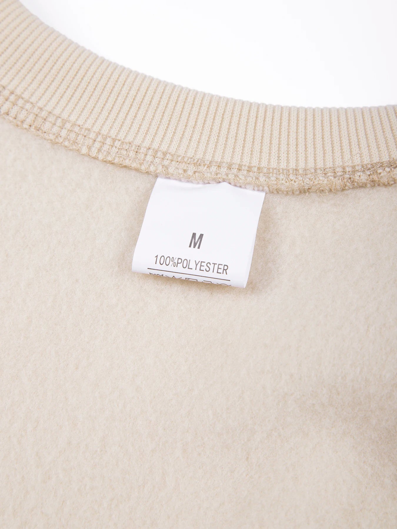 Men's Crew Neck Hoodies Autumn Winter Fleece Warm Casual Loose Pullover Solid Color Round Neck Sport Long Sleeved Sweatshirt
