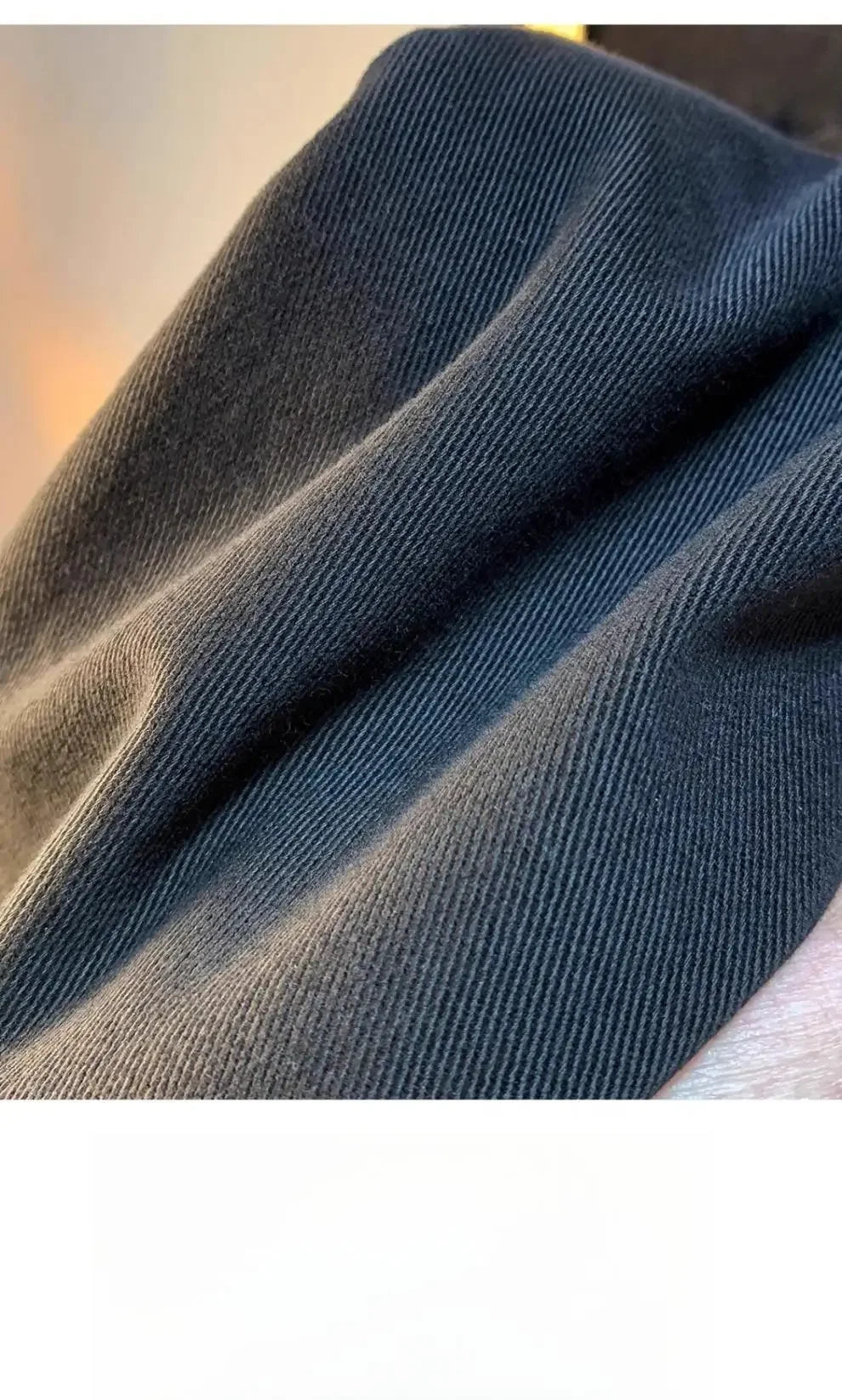 Spring Autumn Men's Elastic Slim Fit Casual Jeans Trendy Loose High End Brand Fashionable Long Trousers Popular Style