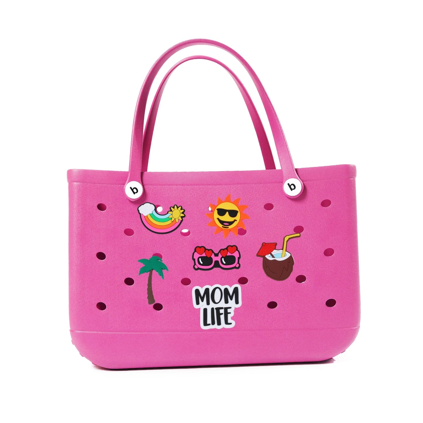 S M XL Eva Beach Bogs Bag Waterproof Extra Large Tote Bag Beach Basket Women Picnic Handbag 48cm XL Tote Bag Rubber shopping Bag