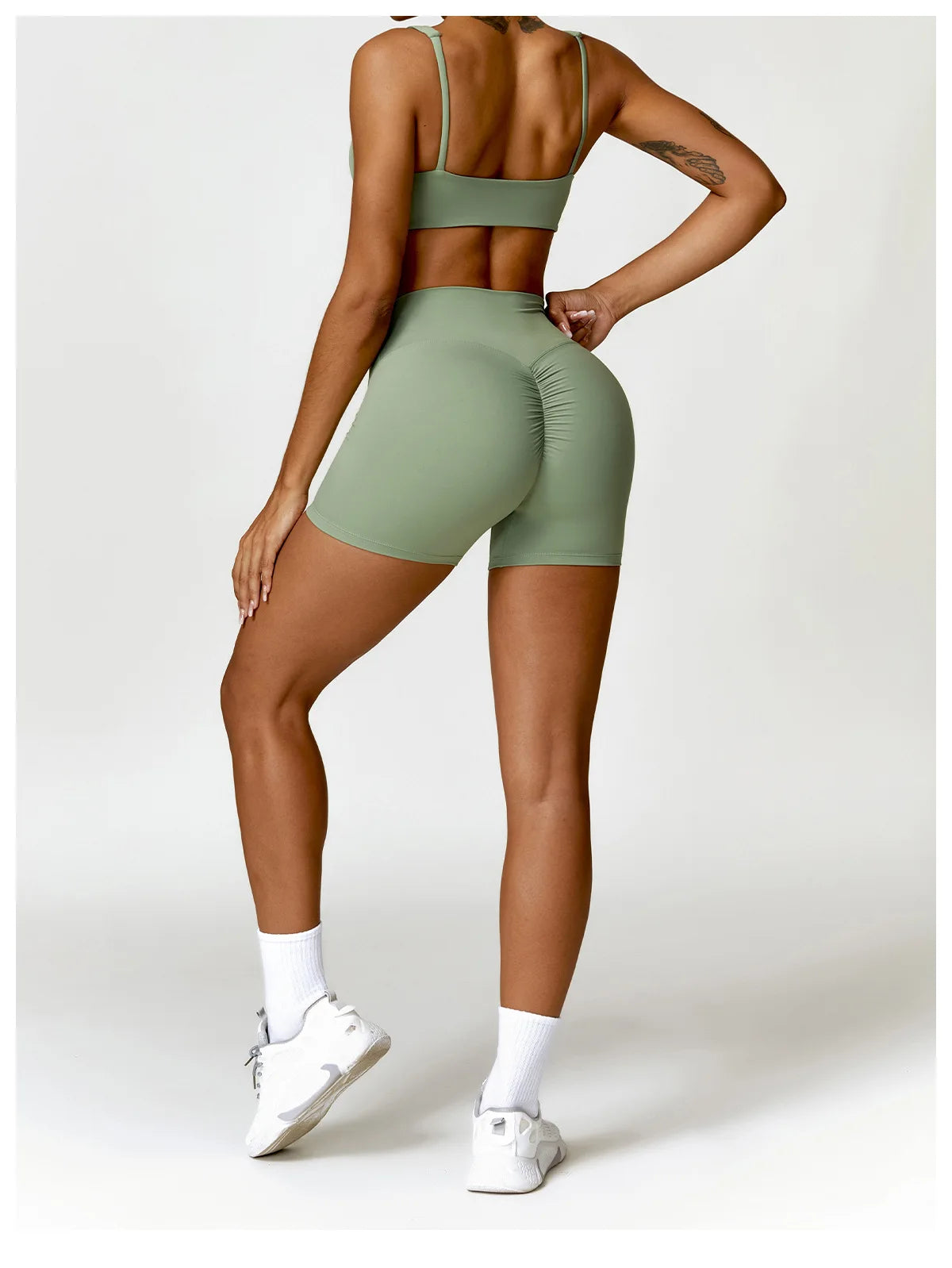 2PCS Yoga Suit Sports Set Women Quick-Drying Gym Set Women Tracksuit Running Workout Long Sleeve Sports Shirt Yoga Clothing