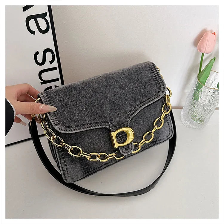 2025 High-Value Retro Women's Canvas Underarm Bag – Trendy Shoulder/Crossbody, Versatile Sophisticated Backpack